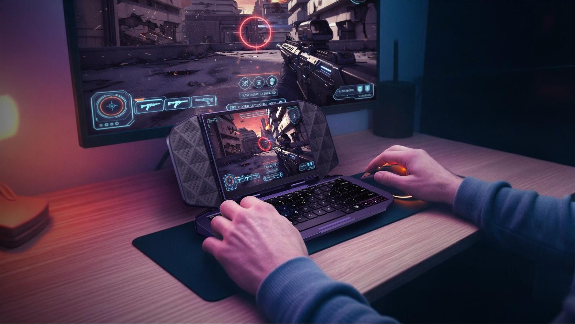Acer'ın Katlanabilir El Konsolu Project DualPlay Mini: Netbook ile Oyuncu El Konsolunun Birleşimi