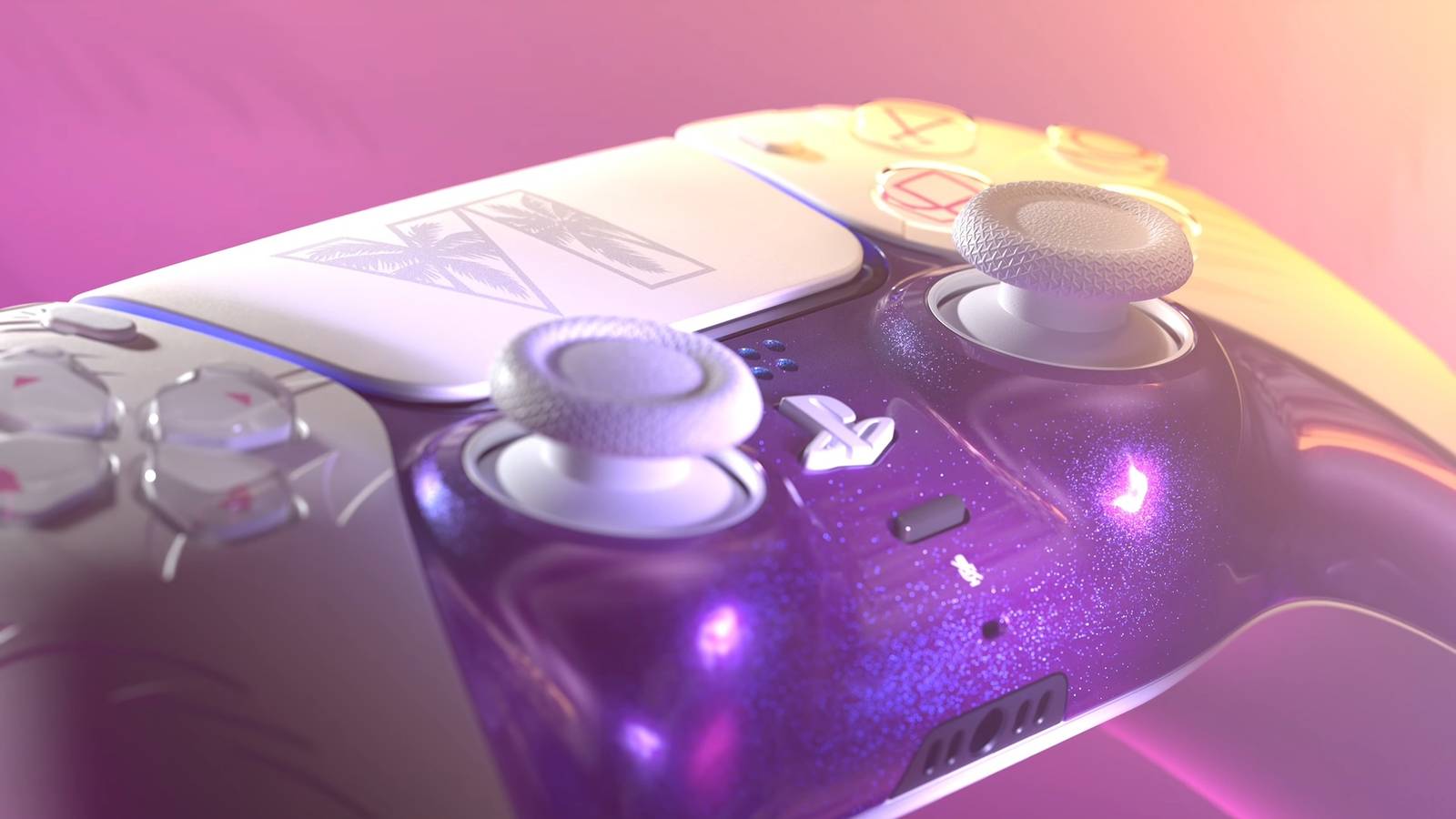 GTA 6 İçin Resmi PlayStation DualSense Kontrolcüsü Geliyor: Vice City Stiliyle