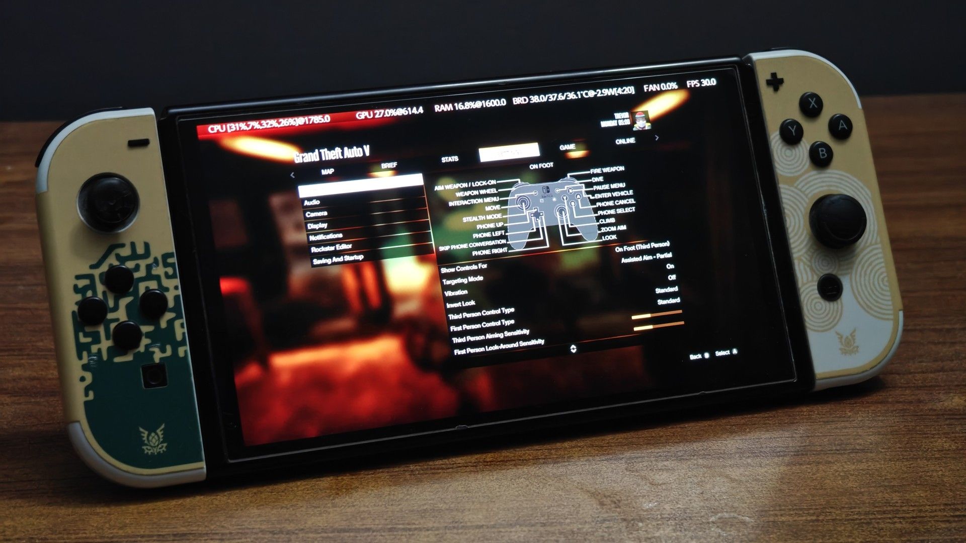 GTA V artık Nintendo Switch'te çalışıyor! Homebrew portu 30 FPS hedefliyor