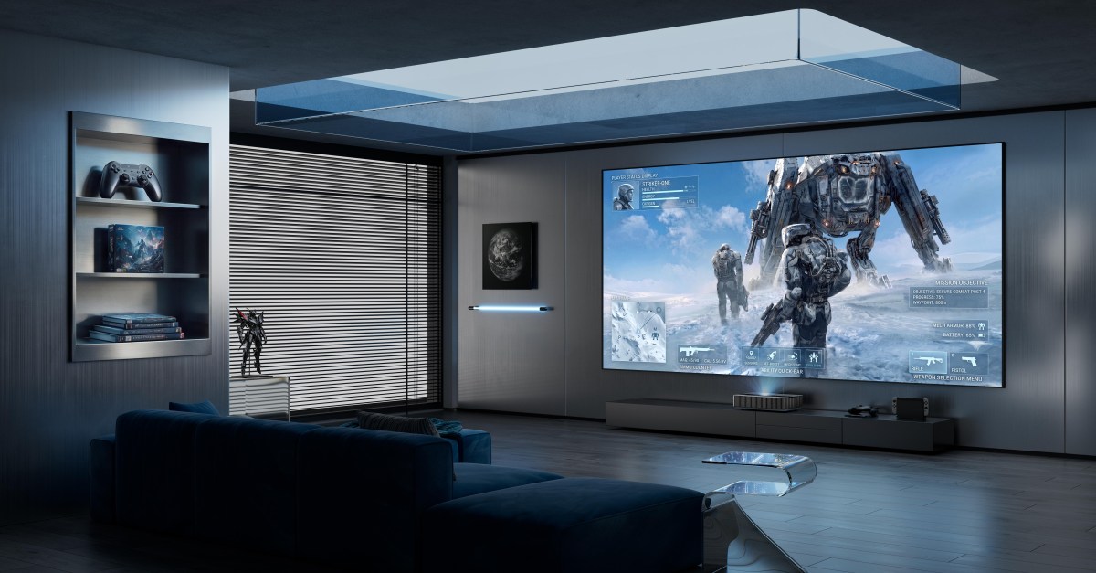 Duvarı Sinemaya Çeviren Dev: İlk 4K 120Hz UST Projeksiyon Optik Lens Kaydırmayla Geliyor
