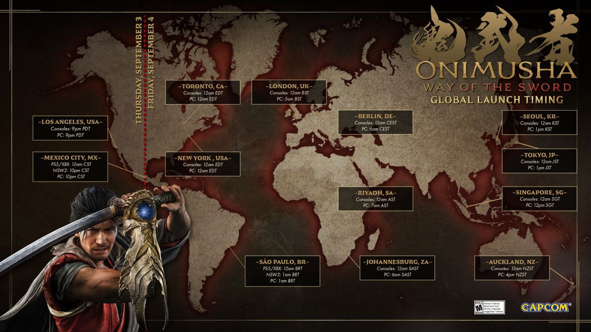 Onimusha: Way of the Sword çıkış tarihi ve bilgisayar açılış saatleri belli oldu