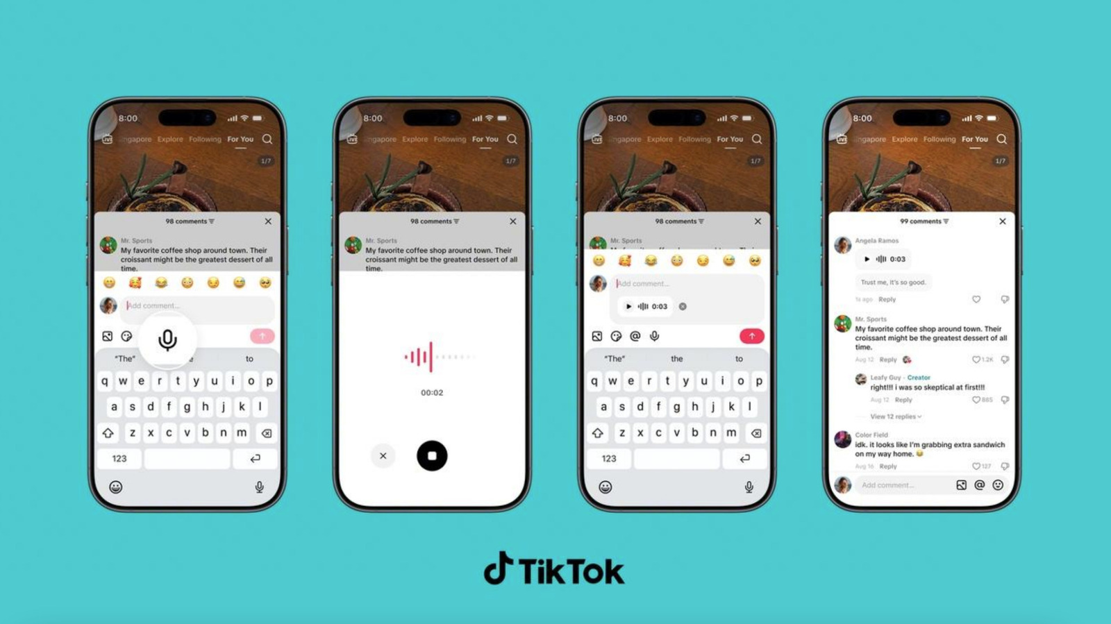 TikTok Sesli Yorum ve Basitleştirilmiş Anket Özelliklerini Kullanıma Sunuyor